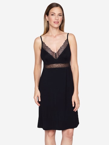 JOOP! Negligé ' Grace ' in Zwart: voorkant