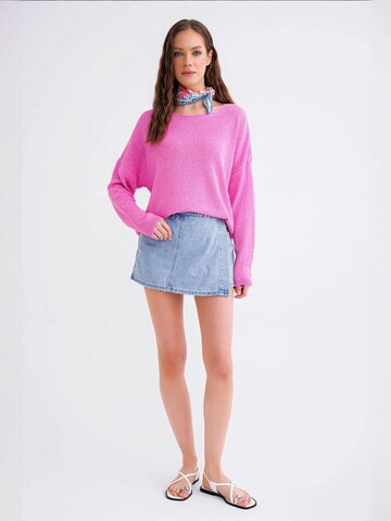 Pullover di MixRay in rosa
