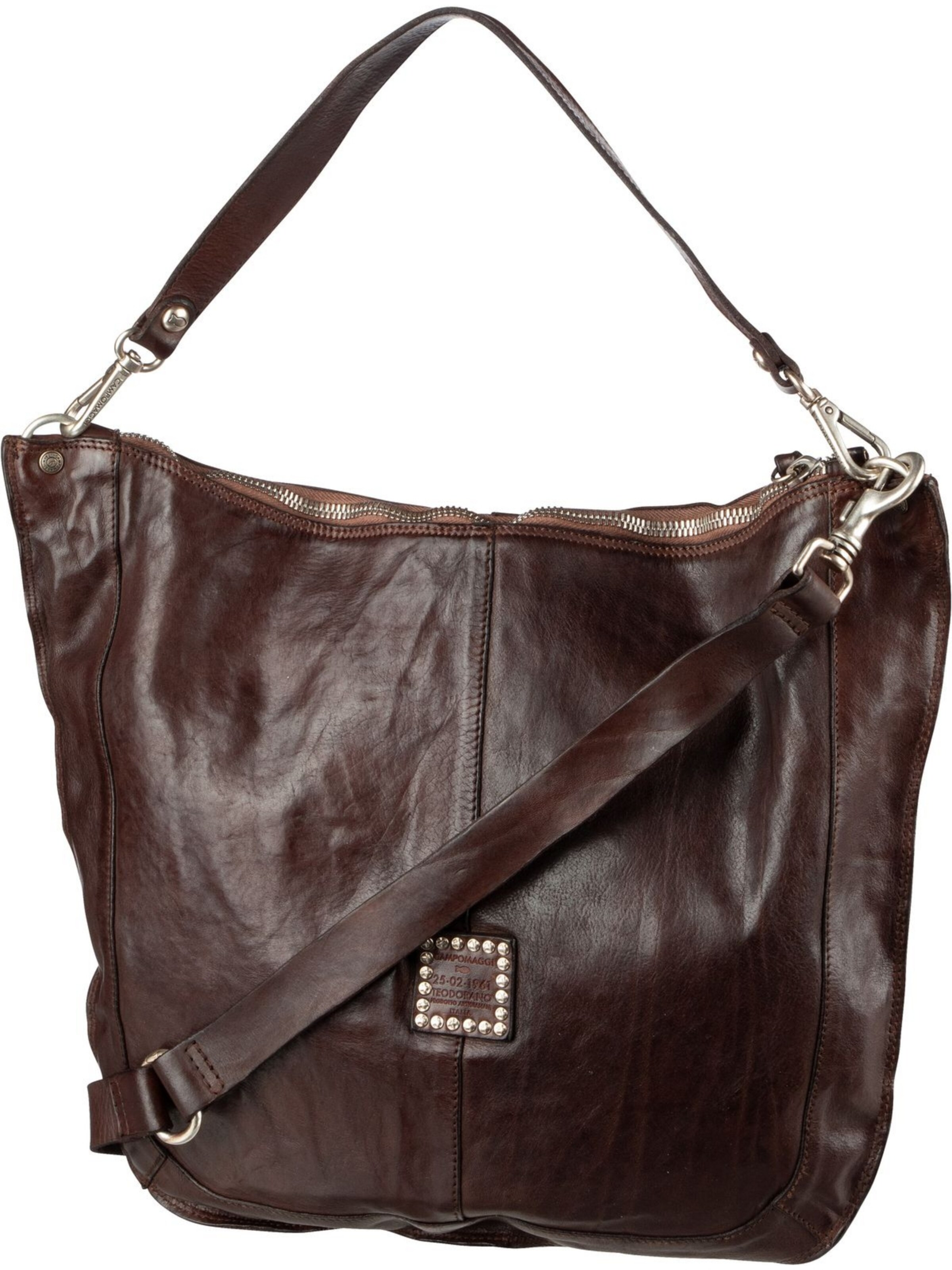 Campomaggi Beuteltasche 'Meri' in Braun: Vorderseite