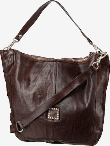 Campomaggi Shoulder Bag 'Meri' in Brown: front