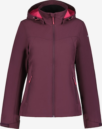 ICEPEAK Jacke 'Brenham' in Lila: Vorderseite