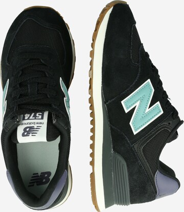 new balance Σνίκερ χαμηλό '574' σε μαύρο