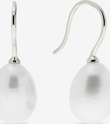 CHRIST Earrings in White: front