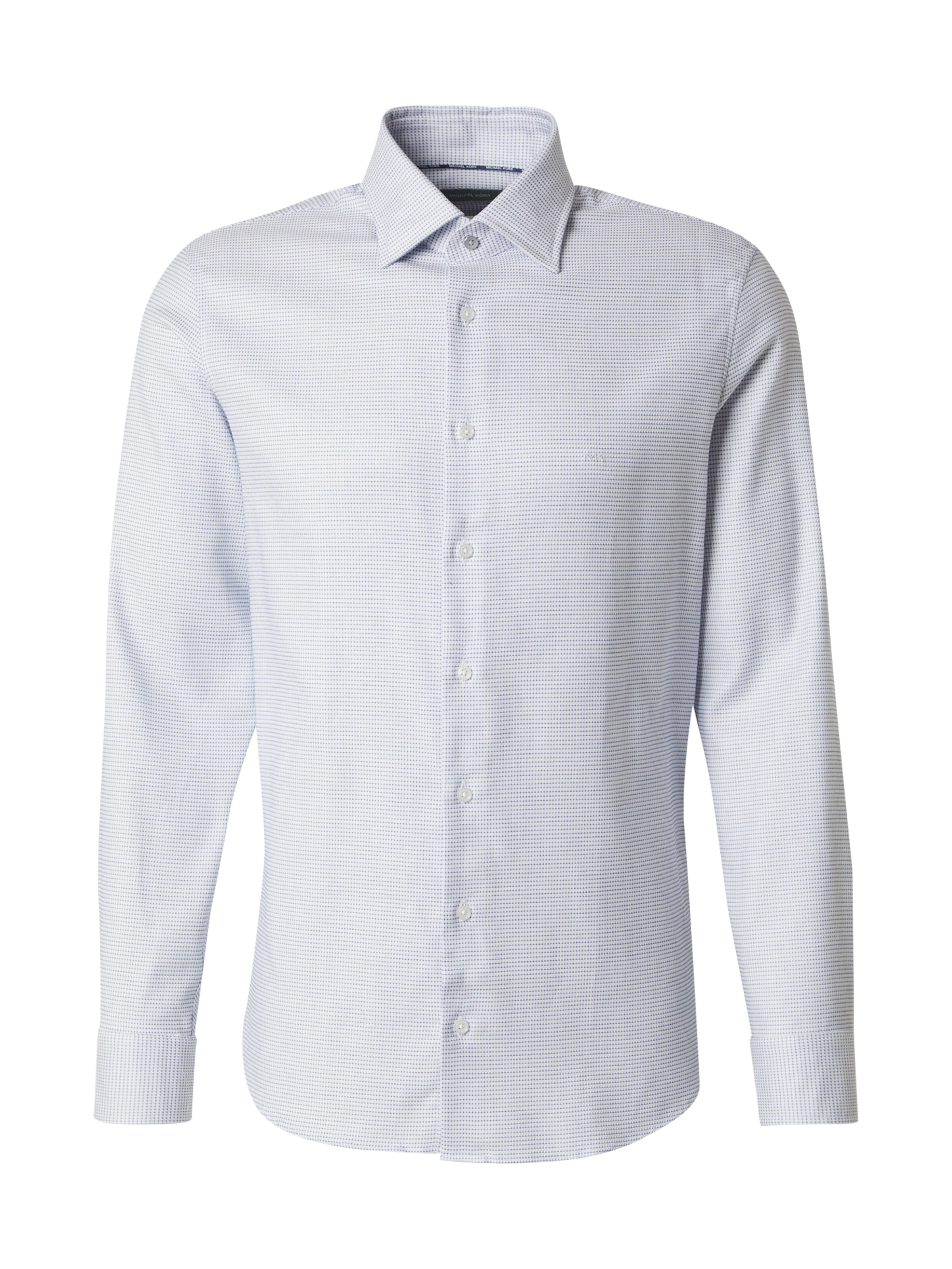 Michael Kors Regular fit Button Up Shirt in Blue: front