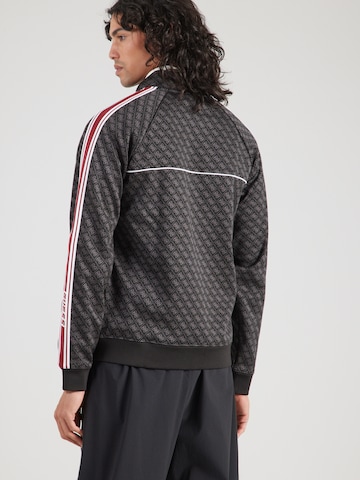 GUESS - Sudadera con cremallera deportiva 'PARIMO' en negro