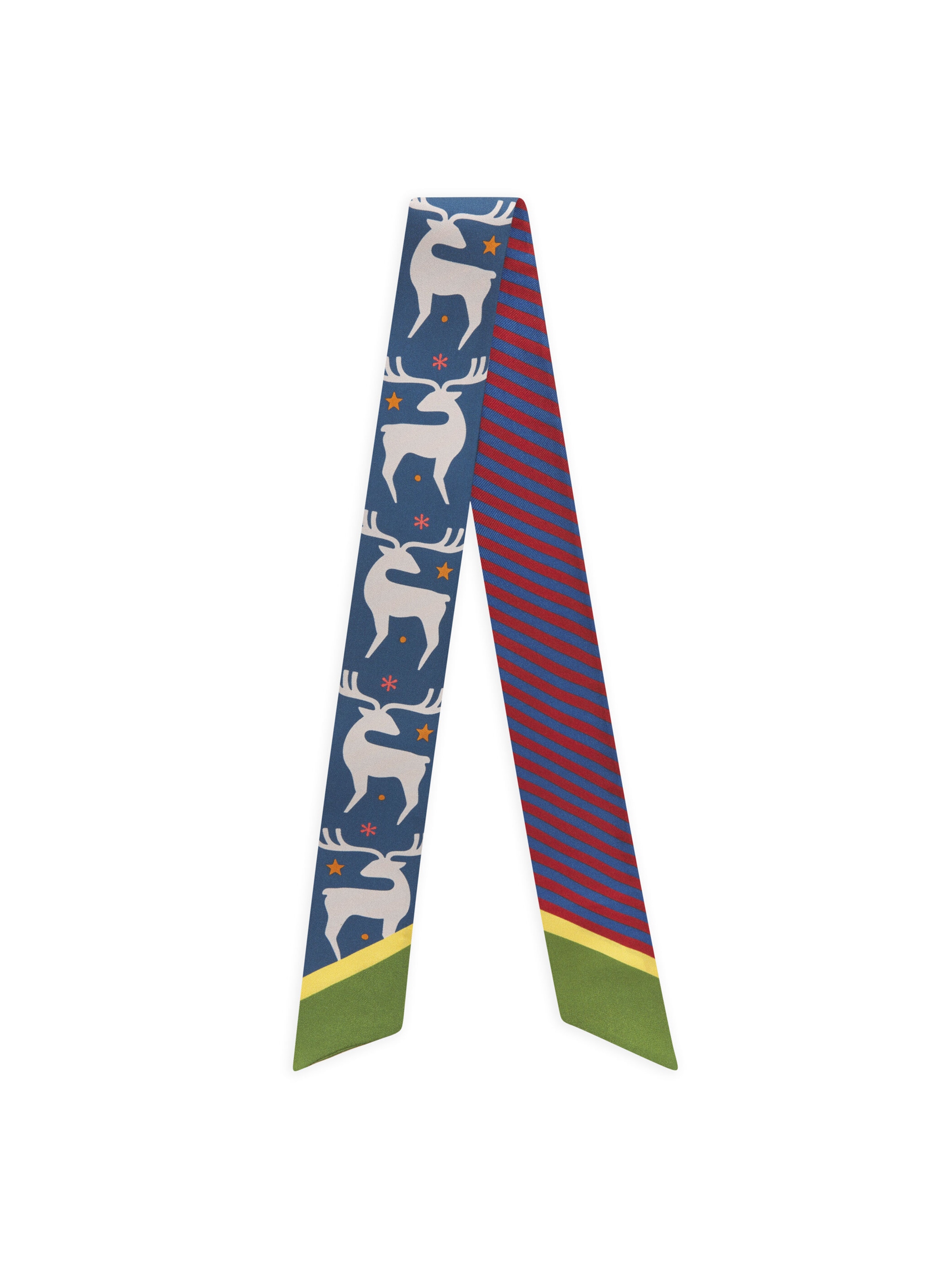 Foulard CODELLO en bleu : devant