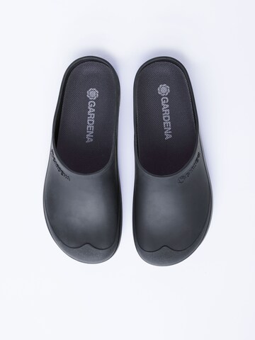 Gardena Clogs in Schwarz