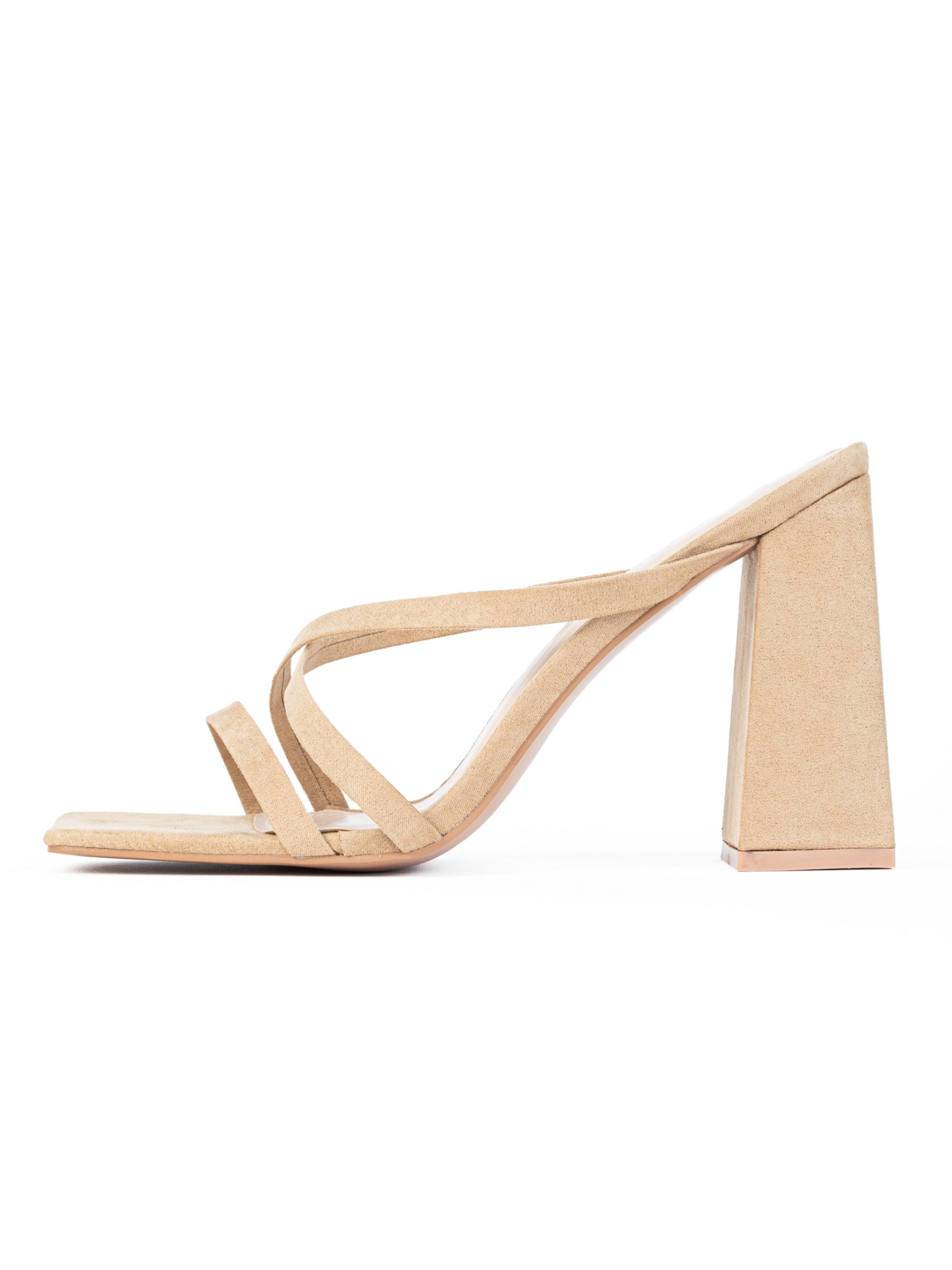 Celena Pantolette 'Cybill' i beige: framsida