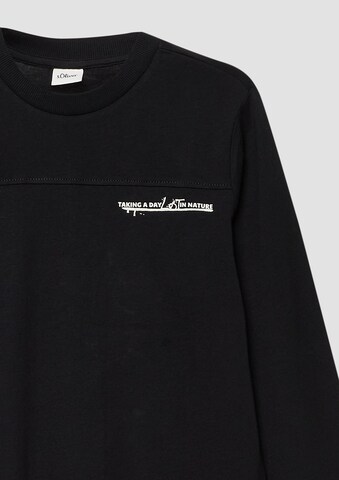 T-Shirt s.Oliver en noir