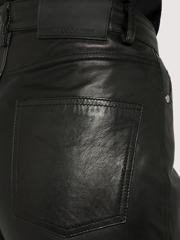 évasé Pantalon Trussardi en noir