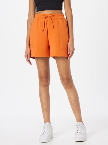 Yvette Sports Workout Pants 'Zoe' in Orange: front