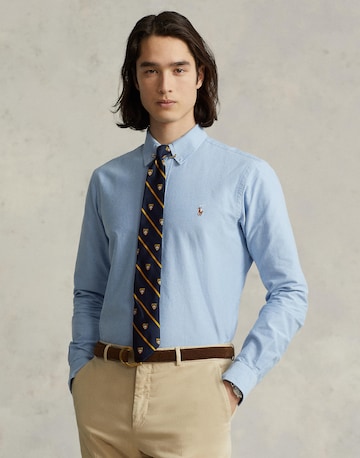 Polo Ralph Lauren Regular fit Button Up Shirt in Blue: front