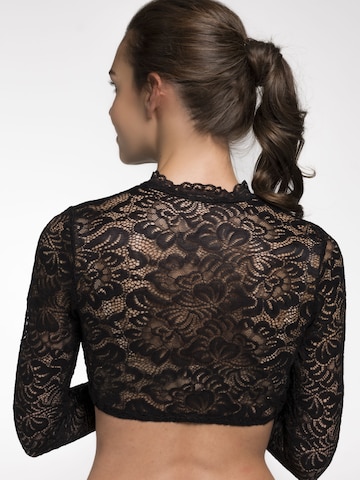 SPIETH & WENSKY Traditional Blouse 'Amerika' in Black