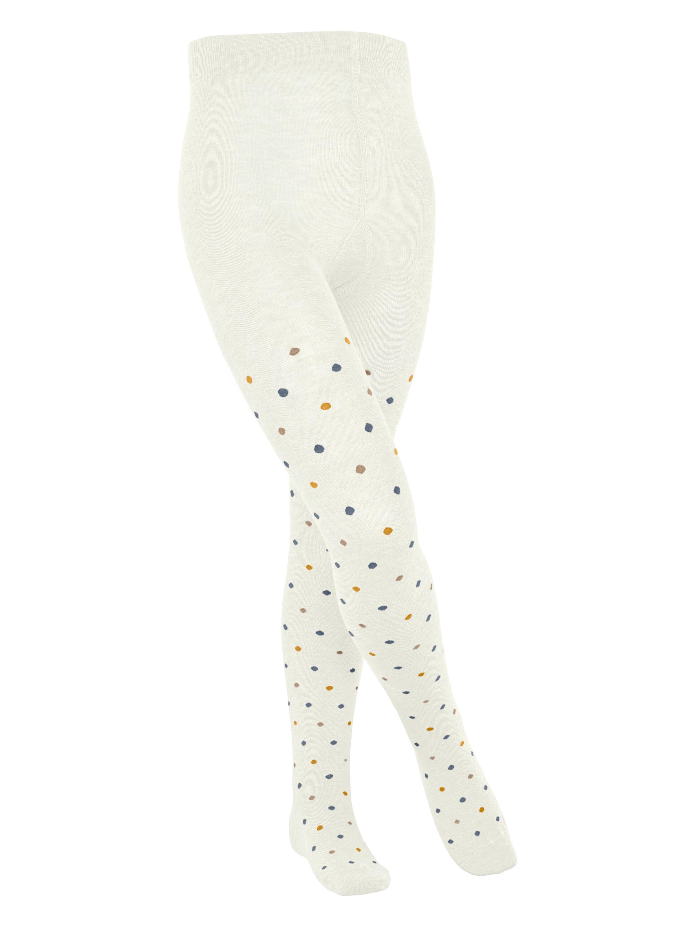 FALKE Tights 'Multidot' in White: front