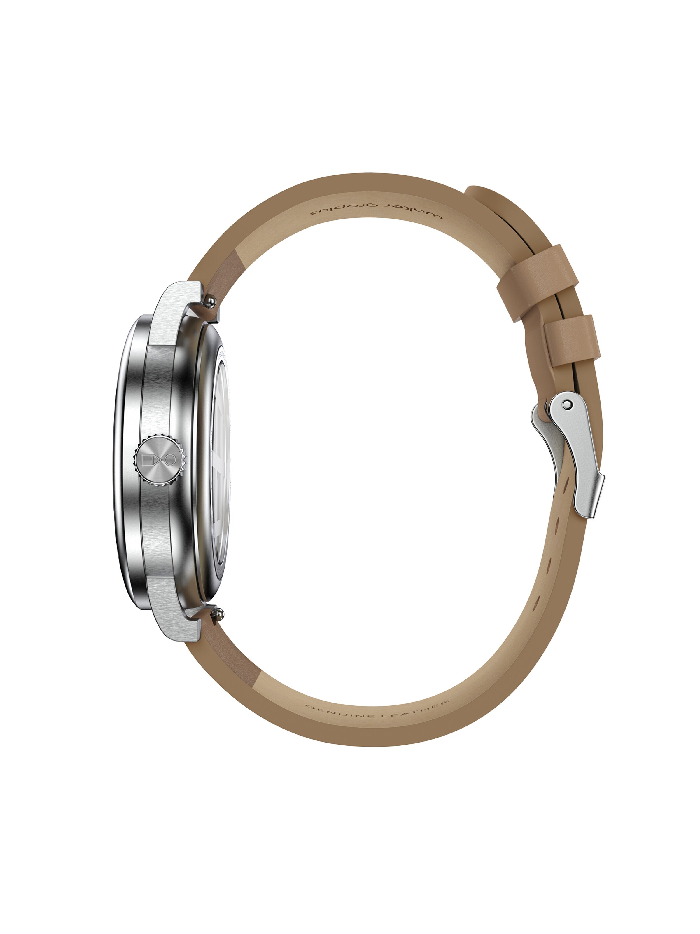 WALTER GROPIUS Analog Watch 'ATRIUM AUTOMATIK' in Silver