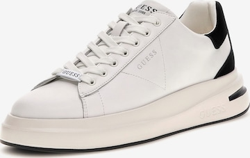 GUESSNiske tenisice 'ELBA' - bijela boja: prednji dio