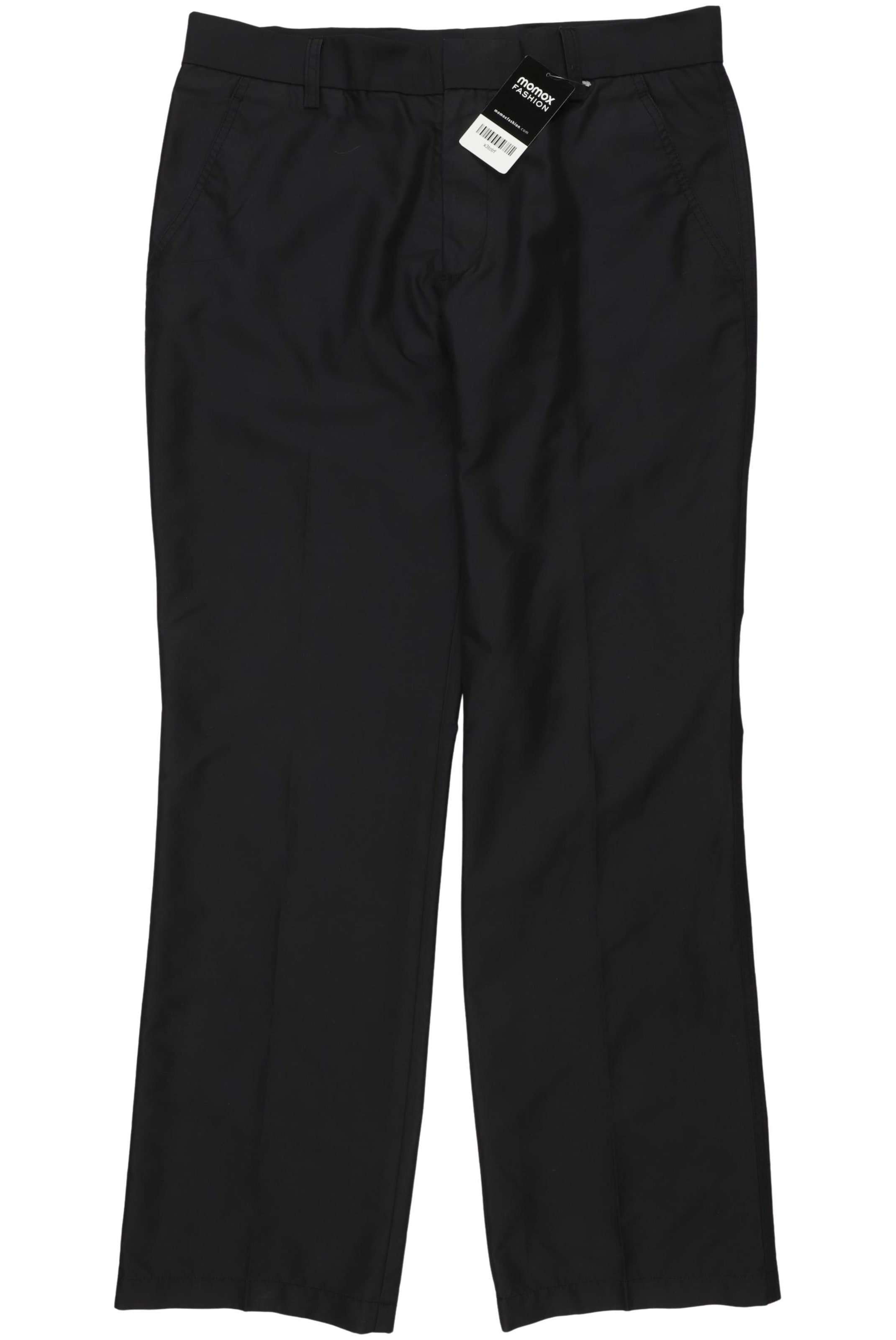 J.Lindeberg Stoffhose 33 in Schwarz: Vorderseite