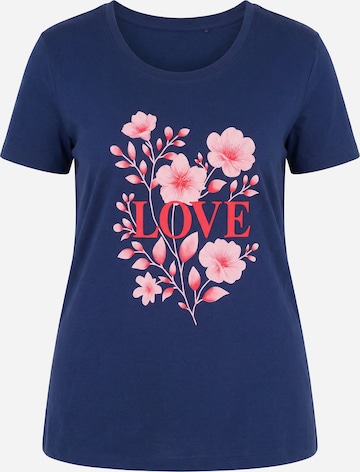 MIAMODA Shirt in Blue: front