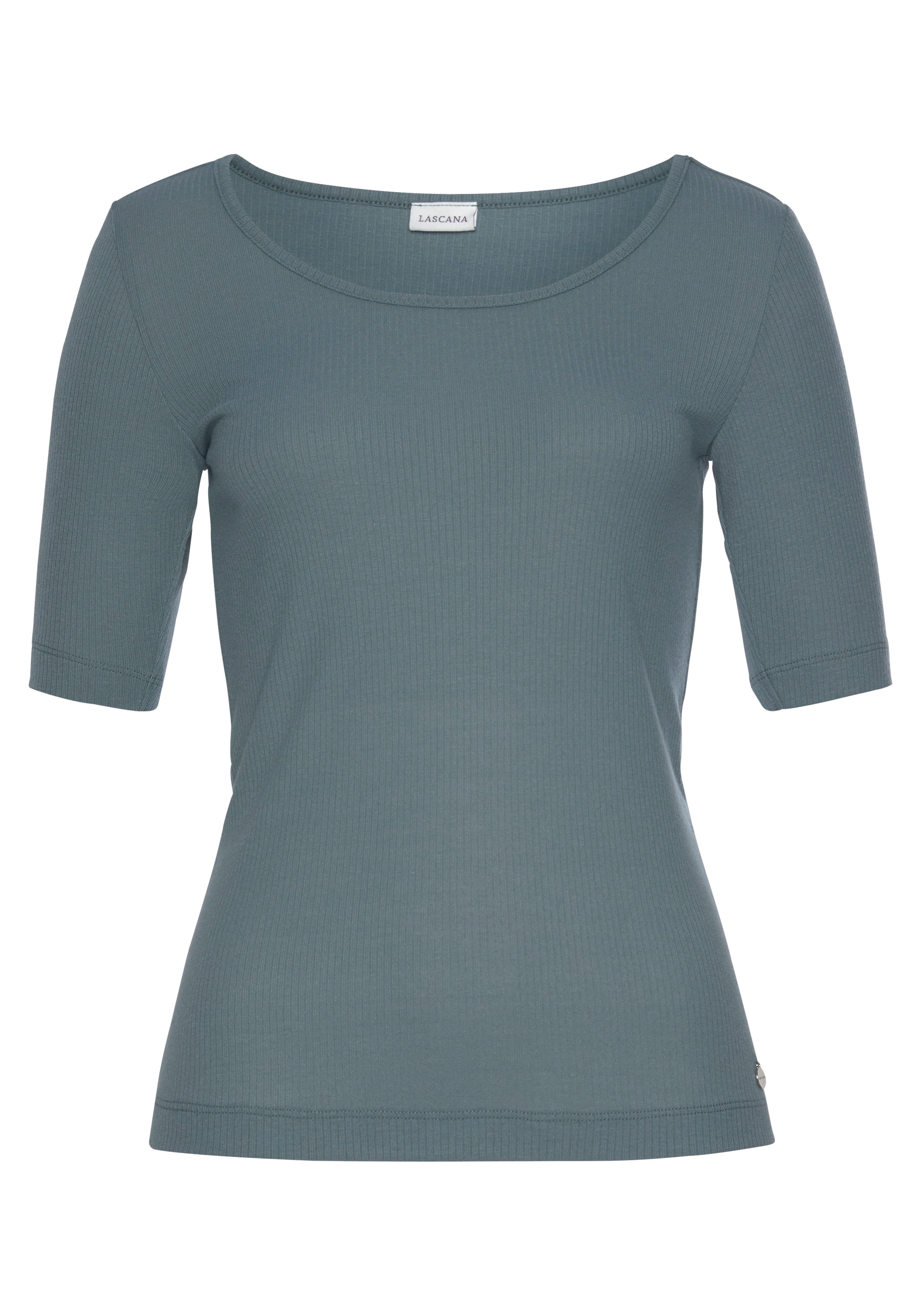 LASCANA Koszulka do spania w kolorze niebieski: przód