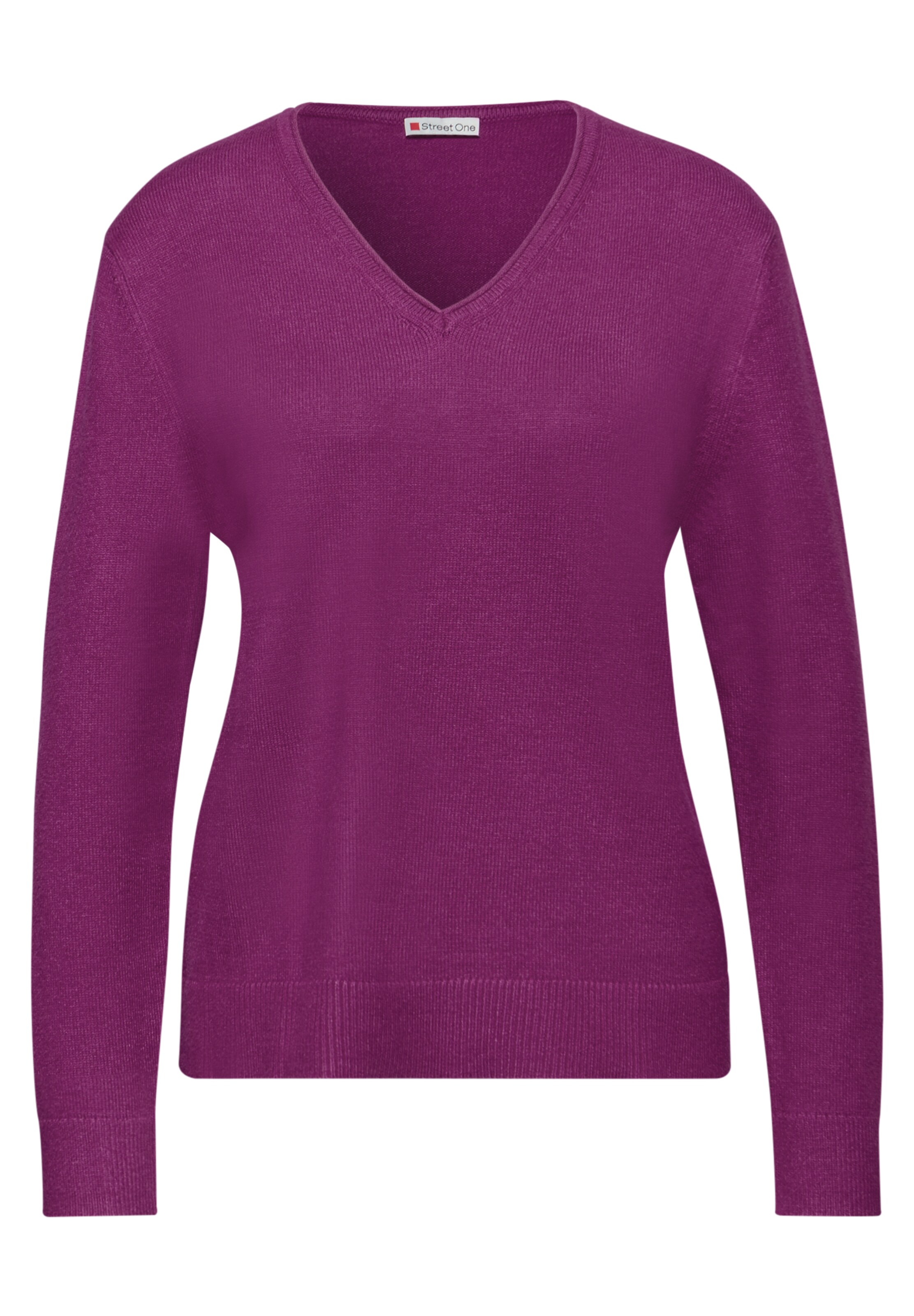 STREET ONE Pullover in Lila: Vorderseite