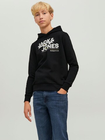 Jack & Jones Junior Sweatshirt 'Hunter' in Black