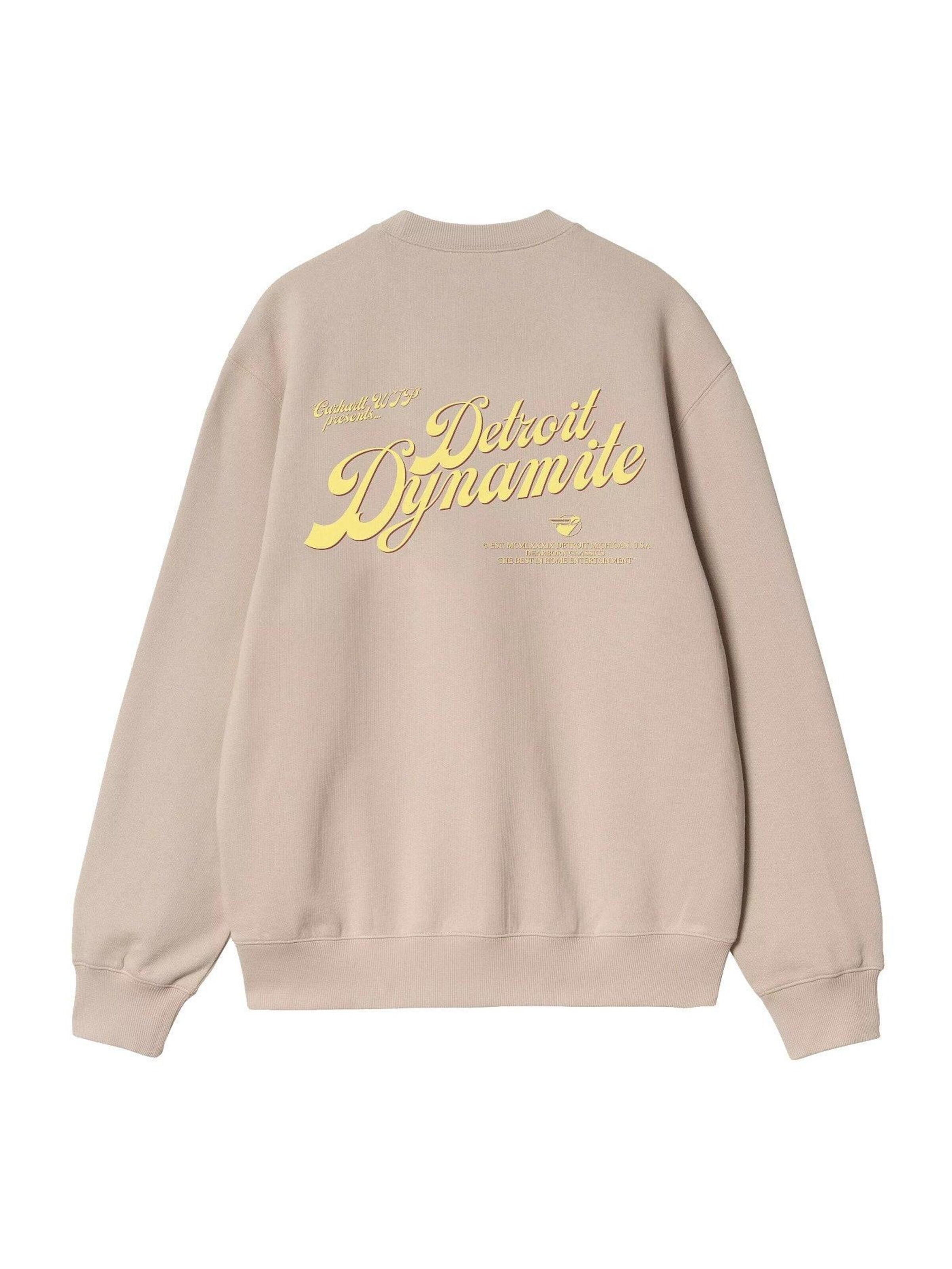Carhartt WIP Pullover 'Greatest Flicks' in M in beige, Produktansicht