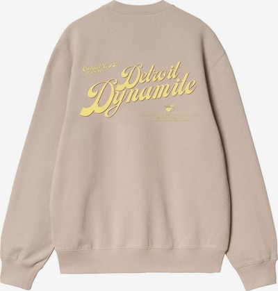 Carhartt WIP Sweater 'Greatest Flicks' in M in Beige, Item view
