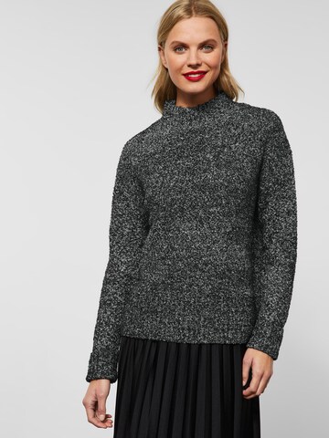 STREET ONE Pullover in Schwarz: Vorderseite