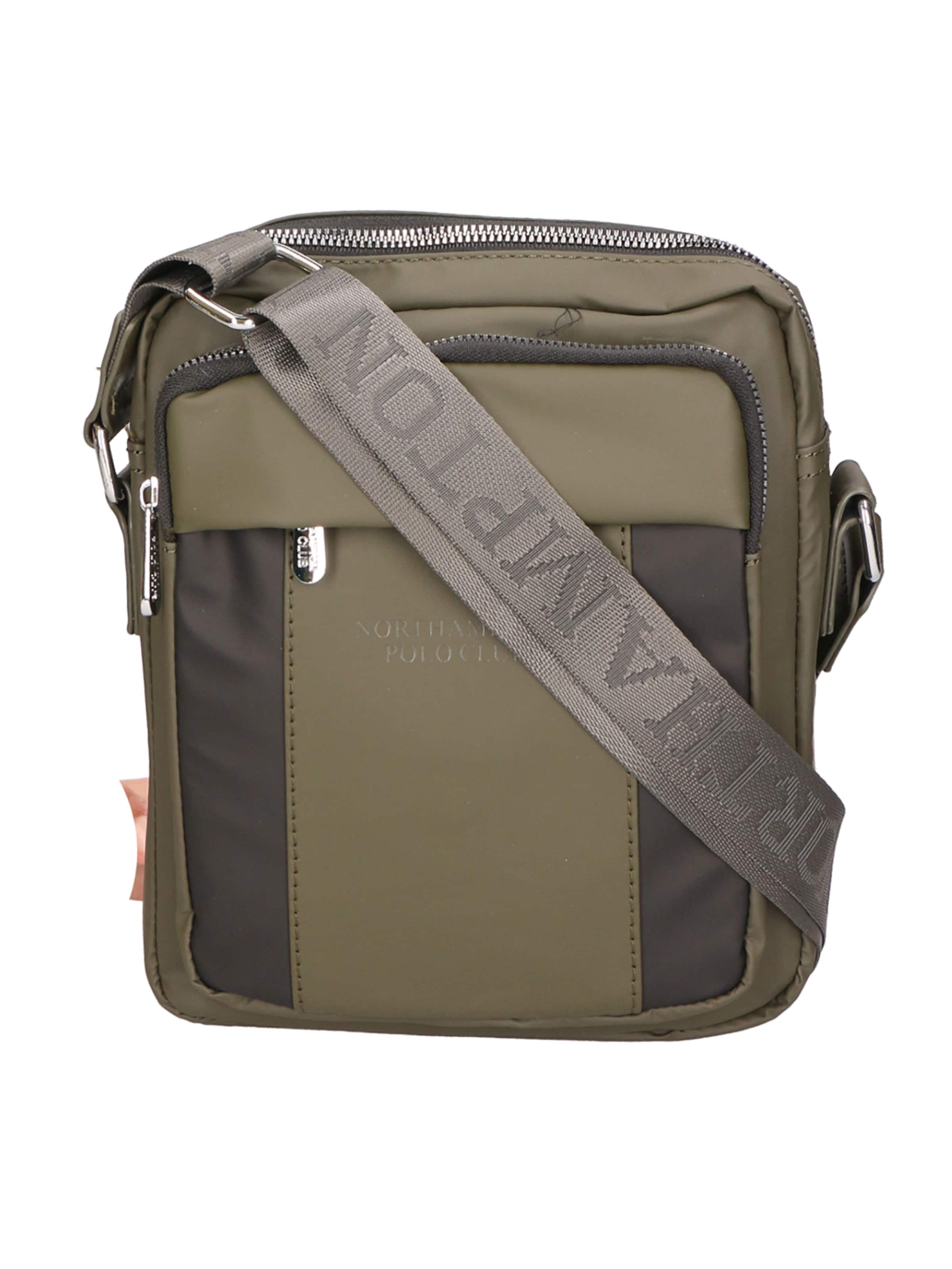 Borsa a tracolla di Northampton Polo Club in verde