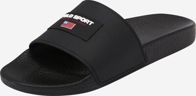 Saboți Polo Ralph Lauren pe roșu / negru / alb, Vizualizare produs