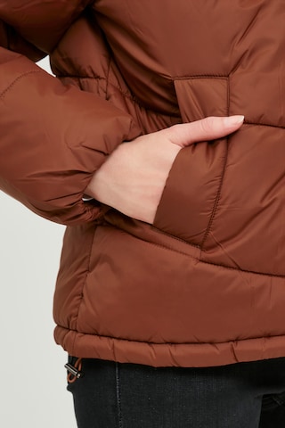 b.young Between-Season Jacket 'BYBOMINA PUFFER' in Brown