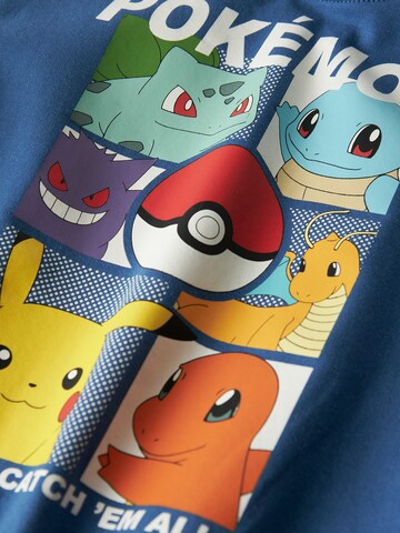 NAME IT Sweatshirt 'NMMJussy Pokemon' in Blauw