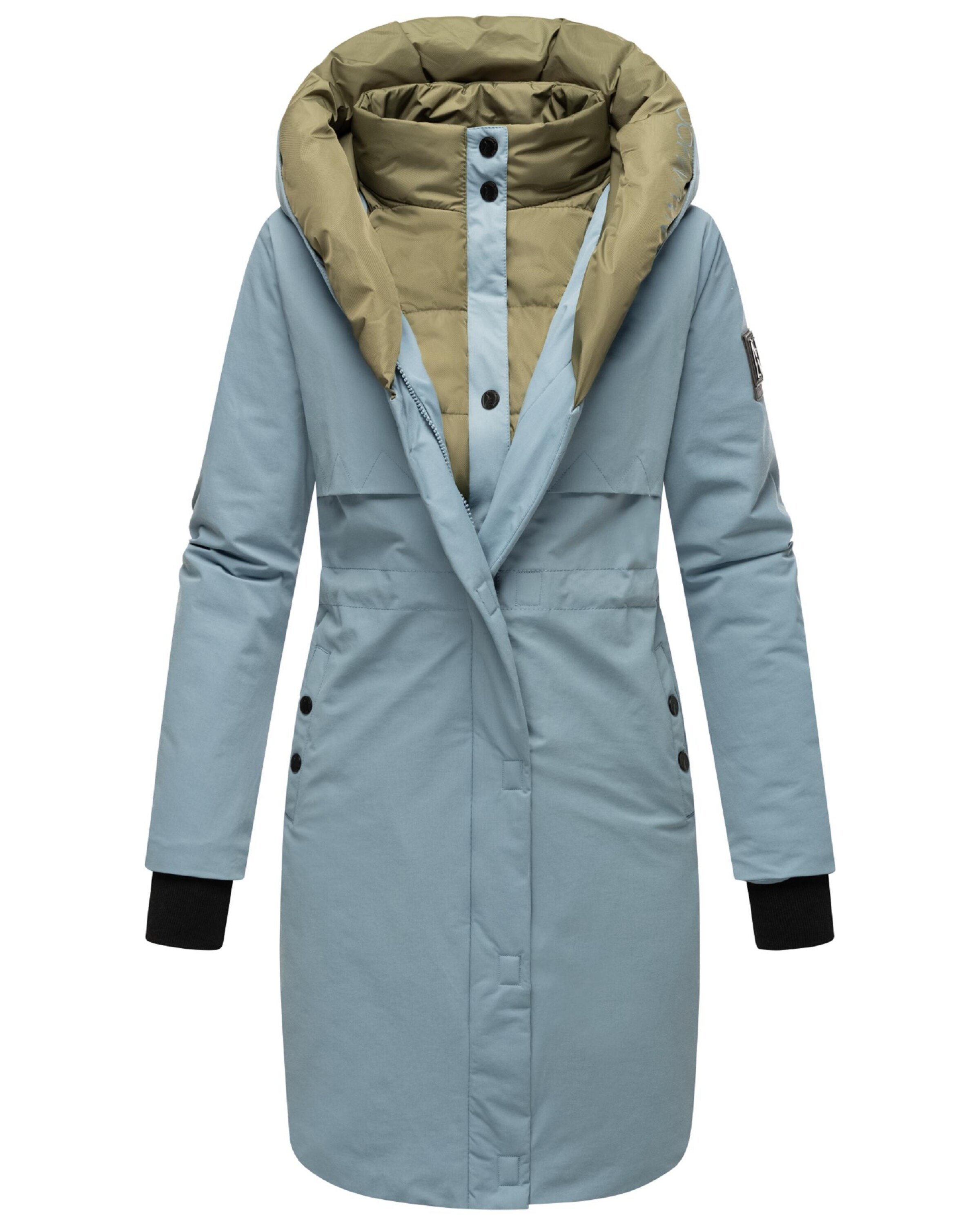 Cappotto invernale 'Snowelf' di NAVAHOO in blu