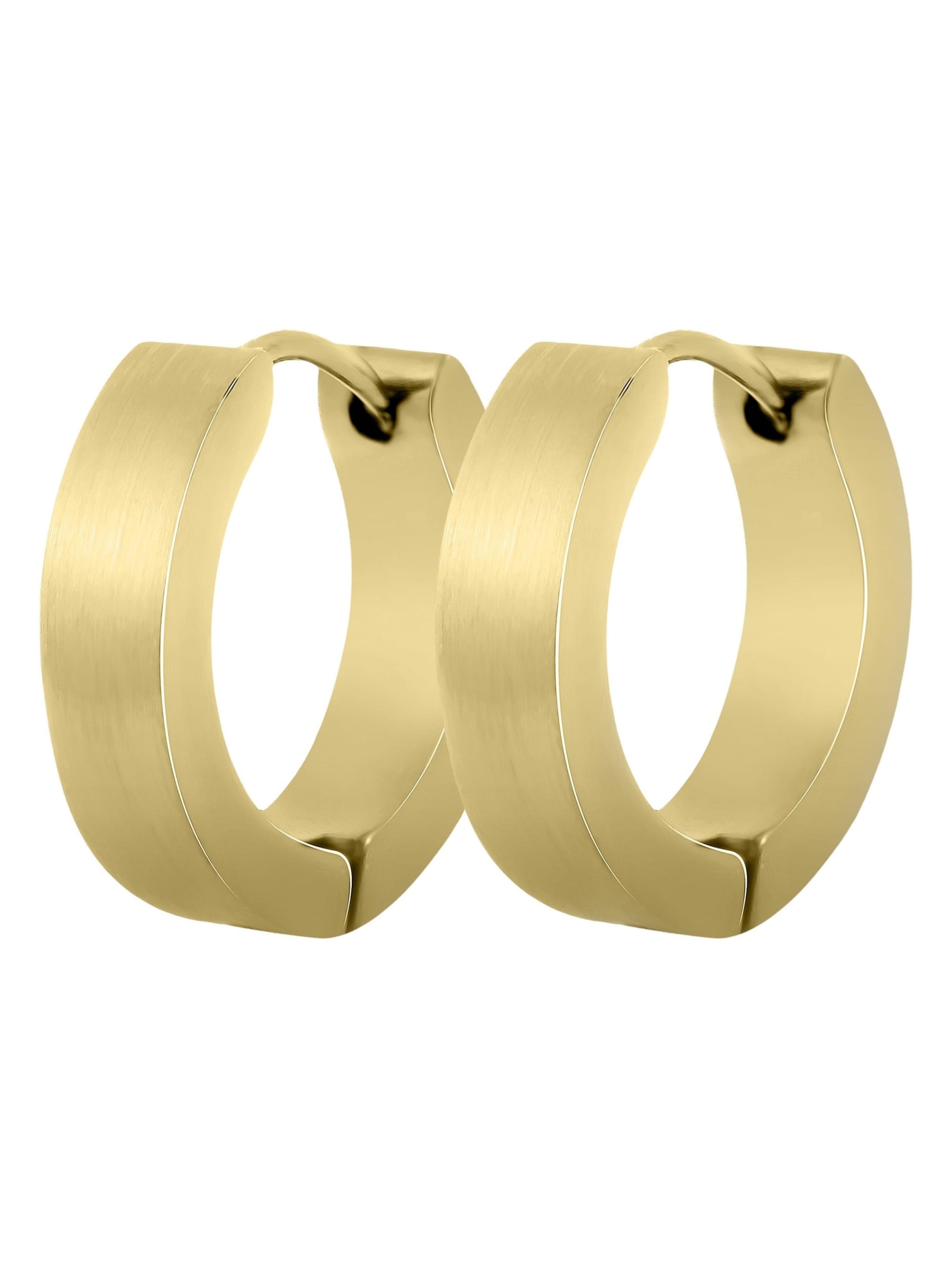 Akzent Earrings 'Robyn, langlebig' in Gold: front