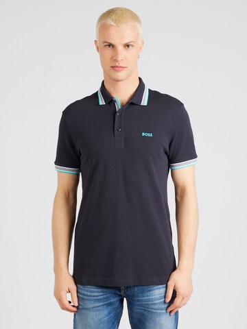 T-Shirt 'Paddy' BOSS en bleu : devant