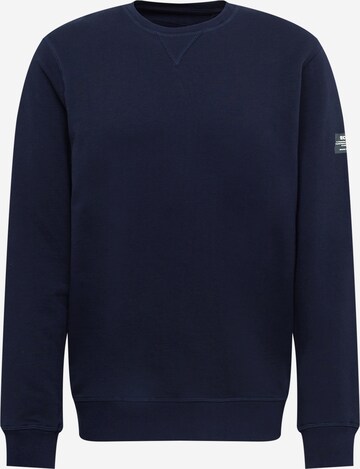 ECOALF Sweatshirt 'SAN DIEGALF' in Blauw: voorkant