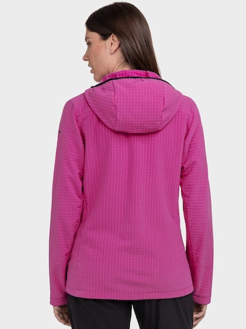 Schöffel Athletic fleece jacket 'Enixa' in Pink