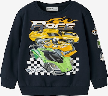 mėlyna NAME IT Megztinis be užsegimo 'NMMJERRY HOTWHEELS': priekis