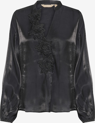 CULTURE Blouse 'Fiola' in Zwart: voorkant
