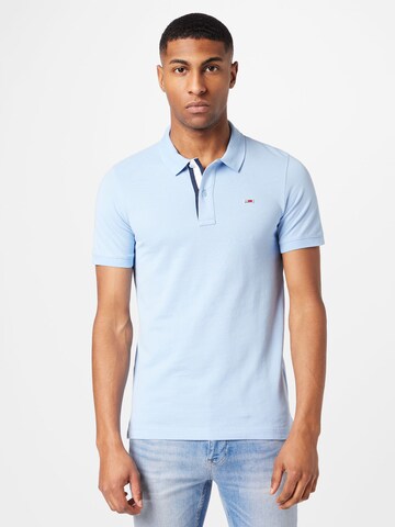 T-Shirt Tommy Jeans en bleu : devant