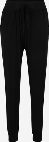 Pantaloni sportivi di CURARE Yogawear in nero: frontale