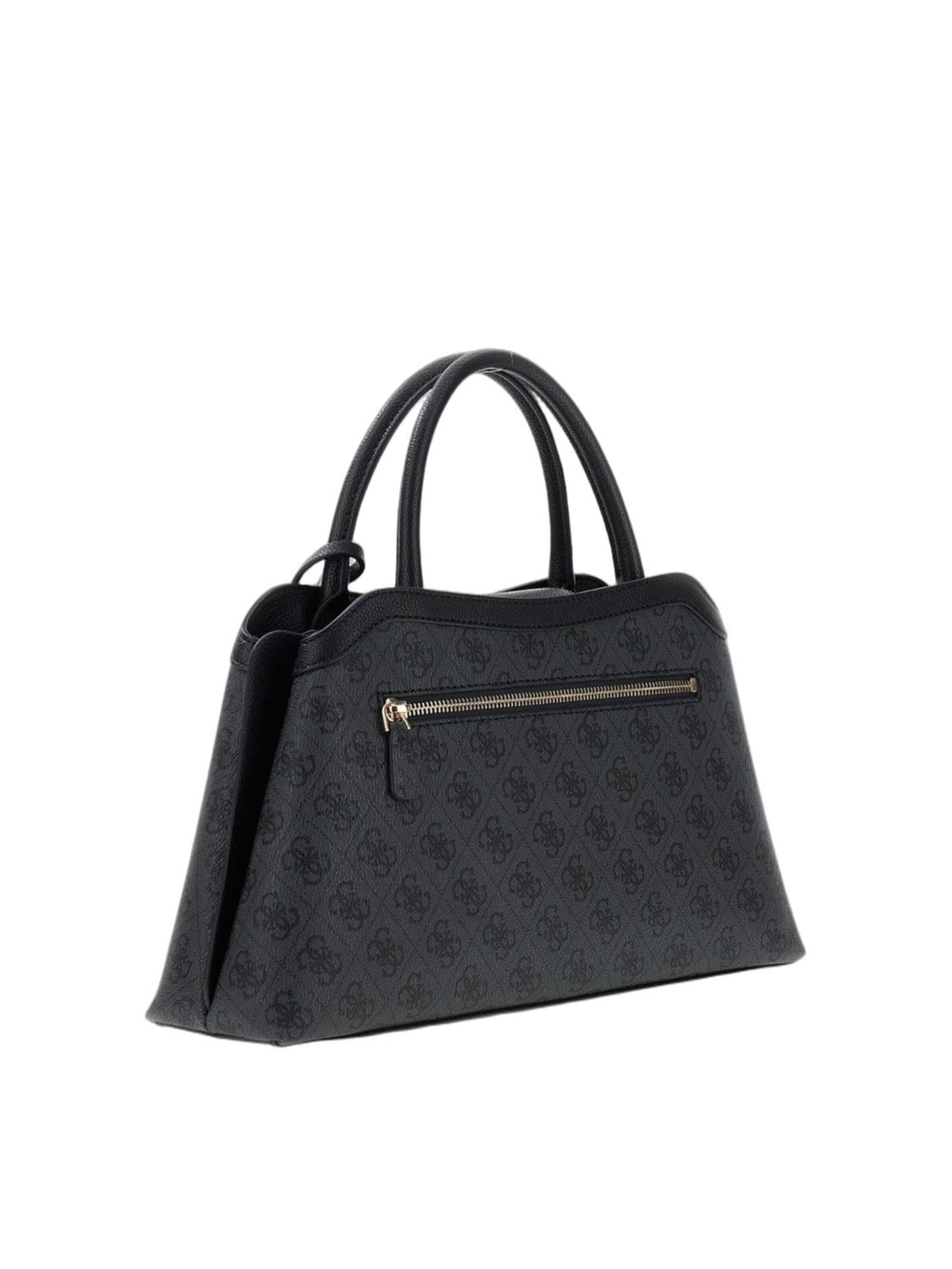 GUESS - Bolso de mano 'Lindsey Coal' en negro