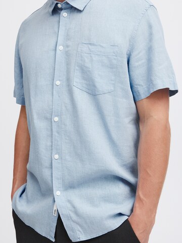 !Solid Slim fit Button Up Shirt 'Allan' in Blue