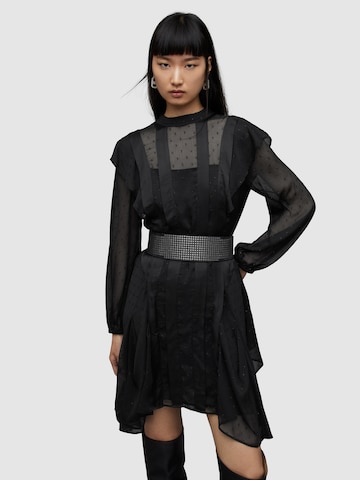 Rochie de la AllSaints pe negru: față