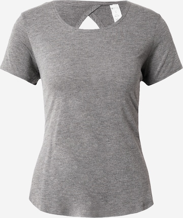 T-shirt fonctionnel 'LEAH' Bally en gris : devant