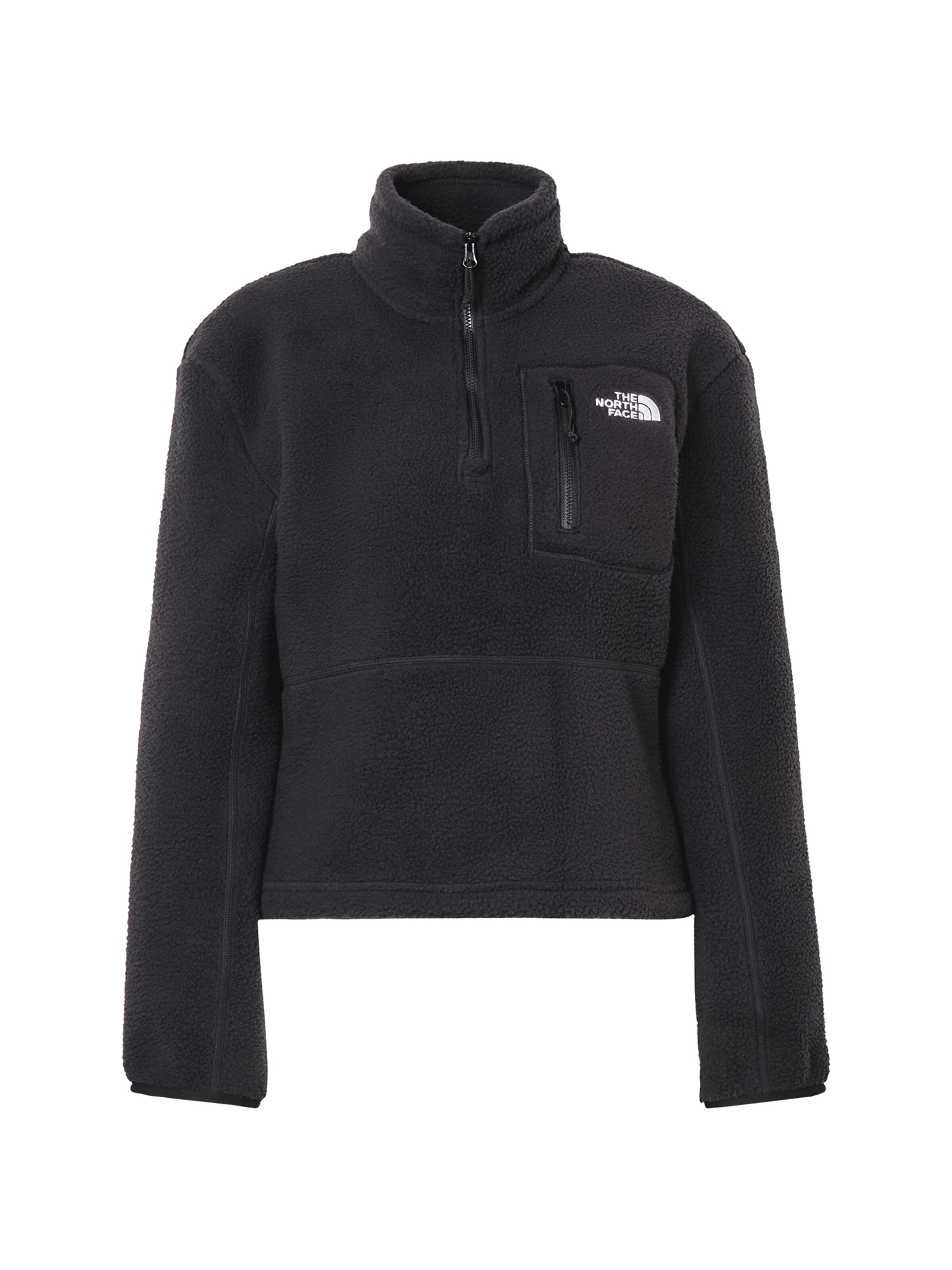 THE NORTH FACE Спортен пуловер 'YUMIORI' в черно: отпред