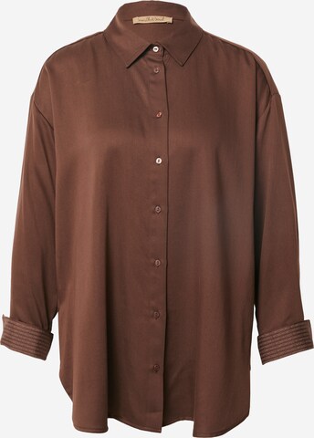 Smith&Soul Blouse in Bruin: voorkant