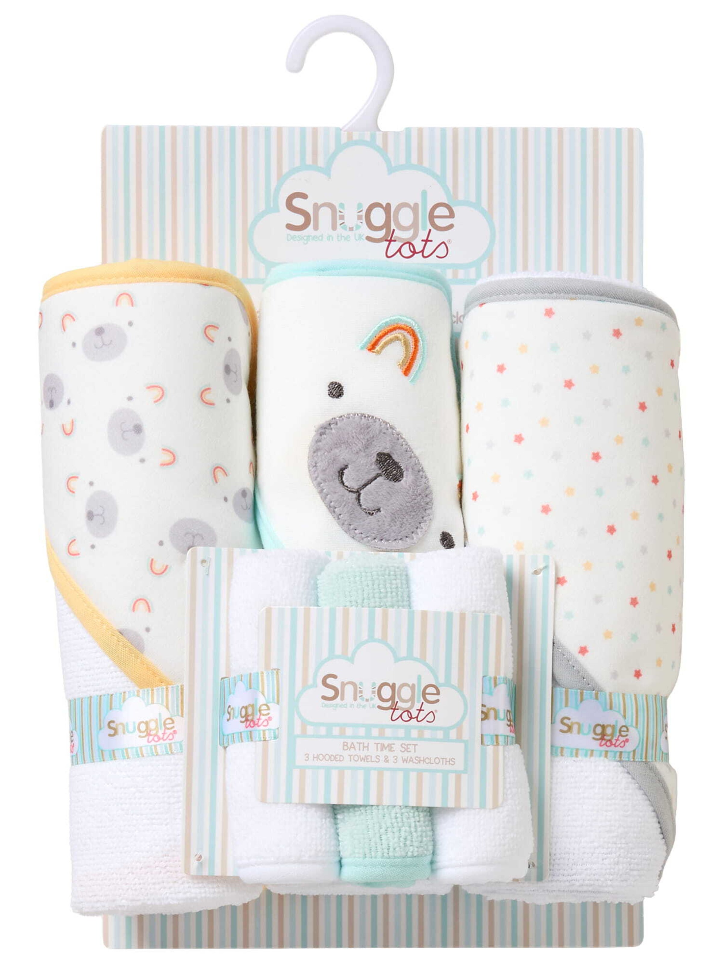 Serviette 'Bär' Snuggle Tots en mélange de couleurs : devant