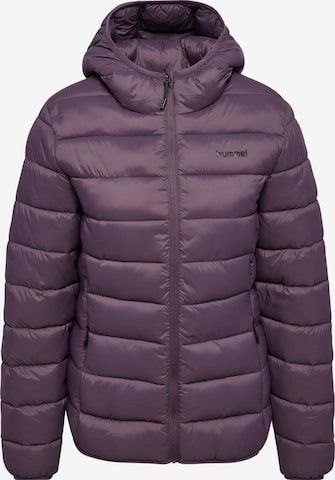 Veste d’hiver Hummel en violet : devant