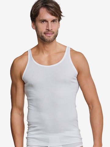 Maillot de corps SCHIESSER en blanc : devant